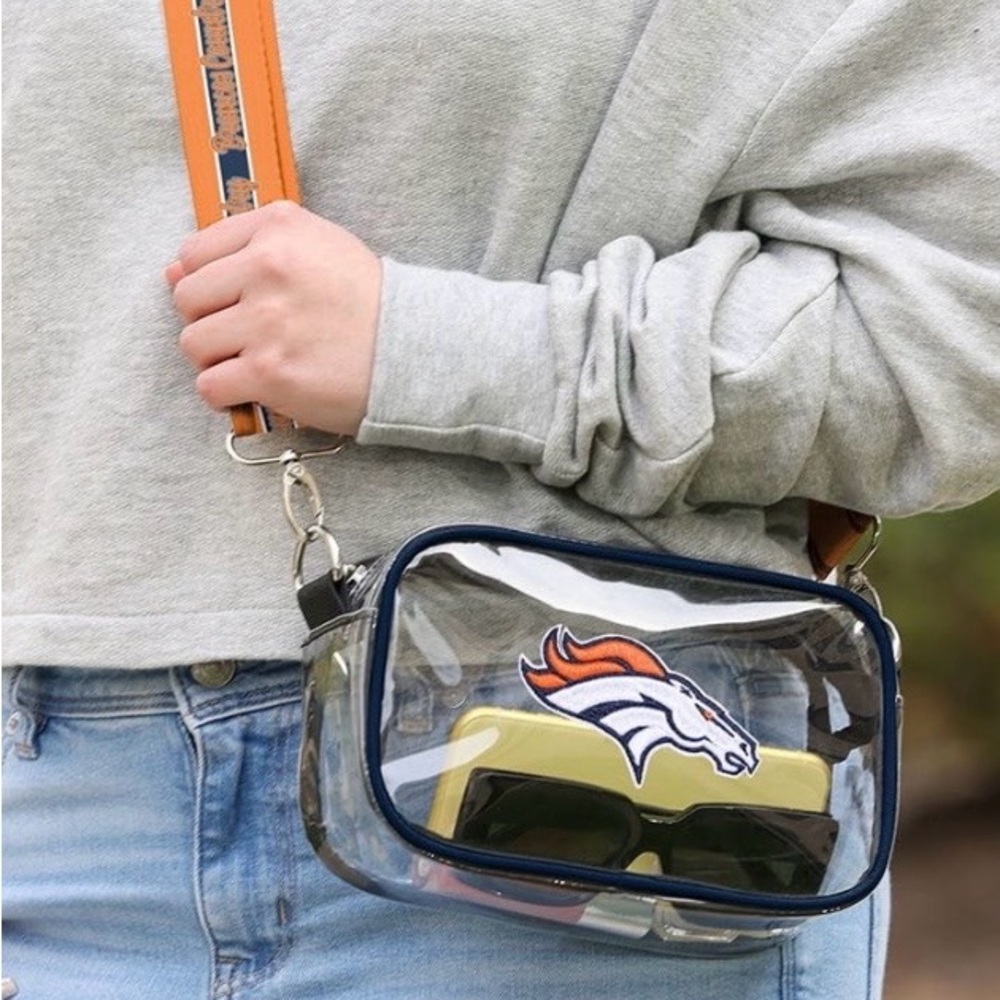 Clear Crossbody Bag with Team Logo